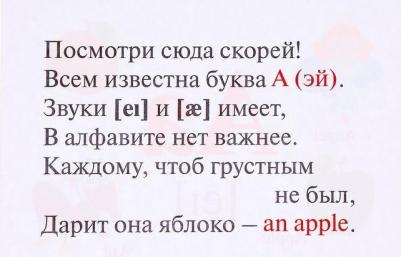 Английский алфавит. 32 цветные карточки со стихами. Методическое сопровождение образовательной деят – фото 2
