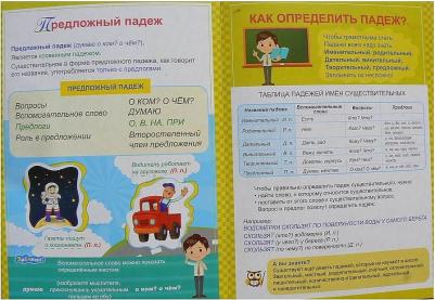 Лента падежей имен существительных (A4, 9 секций). ФГОС – фото 2