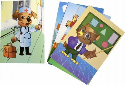 Рудова Светлана Сергеевна. Профессии: стихи, загадки. 16 цветных карточек ISBN 4680088306568 – фото 4