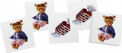 Счетный материал "Куклы, конфеты" (20 карточек) – фото 1