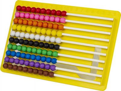 Счеты детские "Обучение счету и развитие моторики!", 230х150 мм, с подставкой, 105858 – фото 5