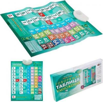 Электронный звуковой плакат PL-03-UM/70024 Говорящая таблица умножения – фото 3