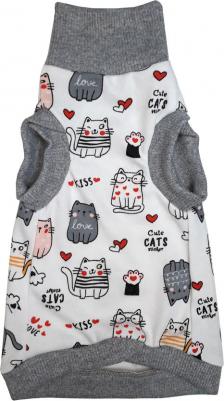 Водолазка для кошек Cats XL белый (унисекс) – фото 2