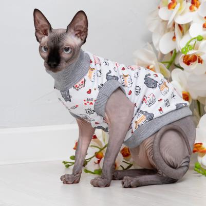 Водолазка для кошек Cats XL белый (унисекс) – фото 4