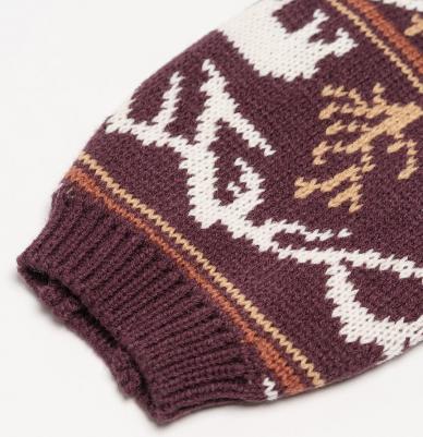 Свитер с медведем для кошек и собак, XL, фиолетовый – фото 1