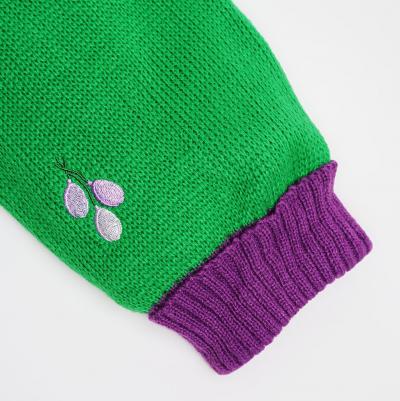 Свитер с шариками для кошек и собак, M, салатовый – фото 1