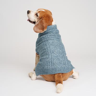 Свитер для кошек и собак, L, голубой – фото 1