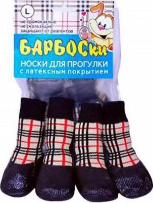 Носки для собак для прогулки, клетка размер L – фото 4