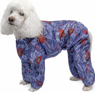 Комбинезон №19 Китайская хохлатая для собак болонь 36см 12212055 – фото 2