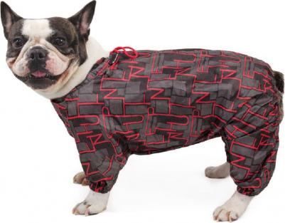 Комбинезон для собак №5 Французский бульдог унисекс, утепленный, длина спины 35 см – фото 4