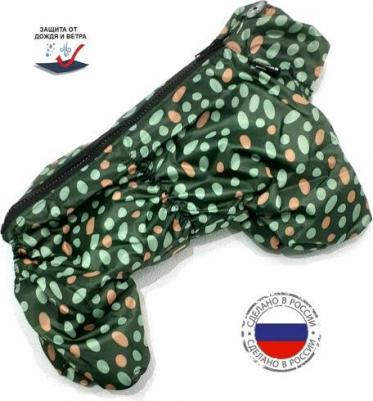 Комбинезон-дождевик для собак №11 Бультерьер унисекс, длина спины 45 см