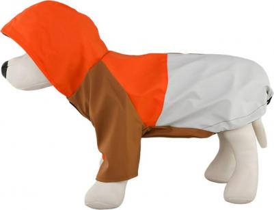 Дождевик/куртка, одежда для собак, Самоцвет, разноцветный, XL, длина спинки - 45 см – фото 2