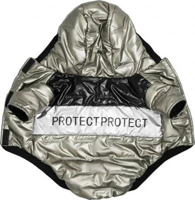 Куртка-жилет для собак Gold р S золотая – фото 1