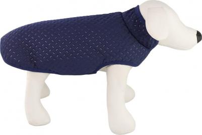 Куртка/жилет, одежда для собак, Сияние, синий, XXL, длина спинки - 50 см – фото 2