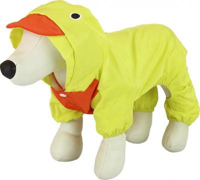 Ветровка для собак, Утиные истории, желтый, L