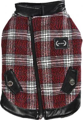 Жилетка для собак Rock, красная, XL, длина спинки 45см – фото 1