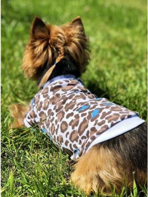 Футболка для собак "Леопард"