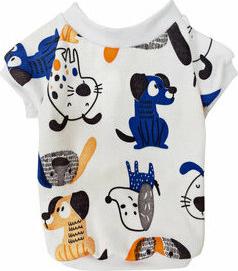 футболка Пёсики для собак любого возраста миниатюрных мелких и средних пород - р. 30 – фото 2