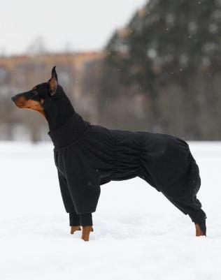 Комбинезон для собак из флиса на молнии размер 60 кобель – фото 4