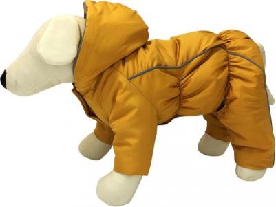 Комбинезон для собак на синтепоне горчичный,р.37 (сука) – фото 1