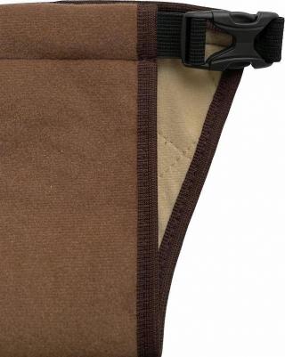 Трусы многоразовые для собак L, коричневые – фото 2