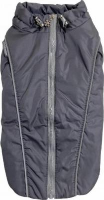 Жилет для собак Аляска, унисекс, темно-серый, длина спины 37 см – фото 6