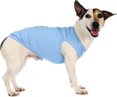 Футболка для собак, 2XL, синяя с принтом (унисекс) – фото 5