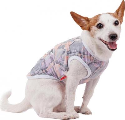 Футболка для собак, M, фиолетовая со звездой (унисекс) – фото 2