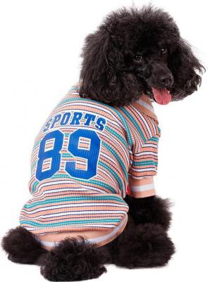 Футболка для собак Sports 89 XL персиковый (унисекс) – фото 4