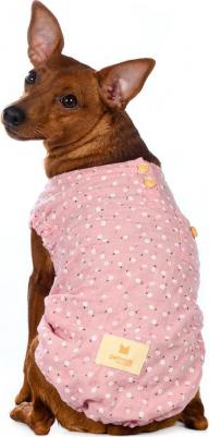 Футболка с пуговичками для собак 2XL фиолетовый (унисекс) – фото 3