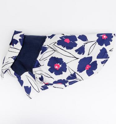 Футболка с синими цветами для собак и кошек, XL – фото 3