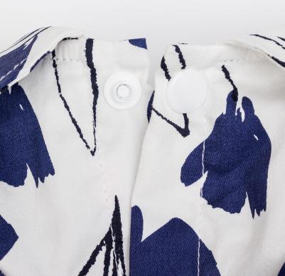 Футболка с синими цветами для собак и кошек, XL – фото 5