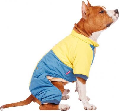 Комбинезон для собак, 2XL, голубой (унисекс)