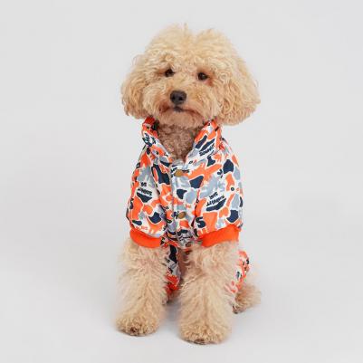 Комбинезон для собак, 2XL, серо-оранжевый (мальчик) – фото 5