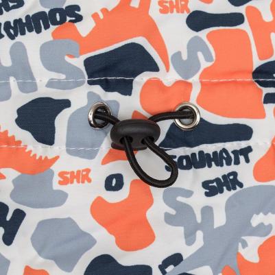 Комбинезон для собак, 4XL, серо-оранжевый (мальчик) – фото 3