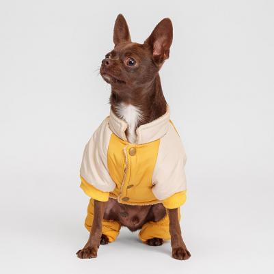 Комбинезон для собак, L, желтый (мальчик) – фото 2