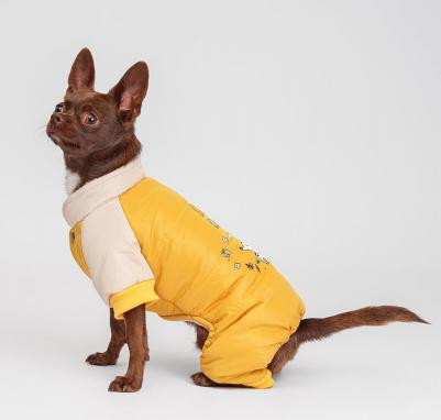 Комбинезон для собак, L, желтый (мальчик) – фото 5