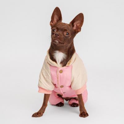 Комбинезон для собак, M, розовый (девочка) – фото 6