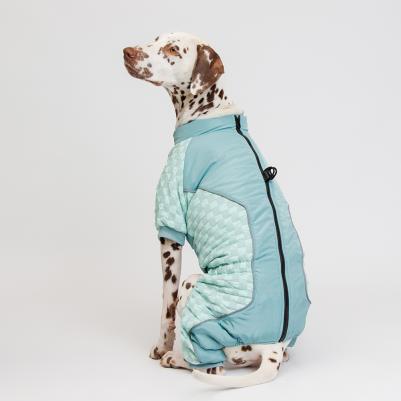 Комбинезон на замке для собак, 3XL, голубой (девочка) – фото 5