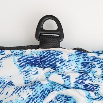 Комбинезон на замке для собак, 5XL, голубо-белый (девочка) – фото 5