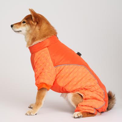 Комбинезон на замке для собак, 5XL, оранжевый (унисекс) – фото 3