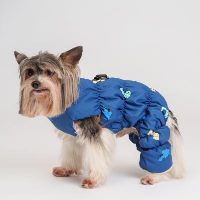 Комбинезон на замке для собак, 5XL, синий – фото 6