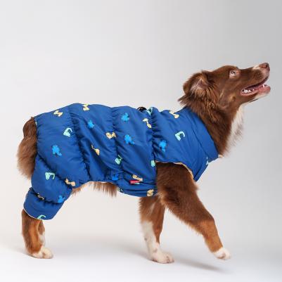 Комбинезон на замке для собак, 5XL, синий – фото 8