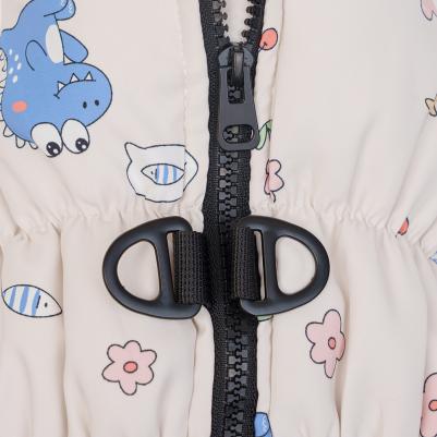 Комбинезон на замке для собак, 5XL, светлый (девочка) – фото 8