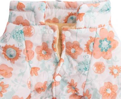 Комбинезон с цветами для собак, 4XL, бежевый (девочка) – фото 2