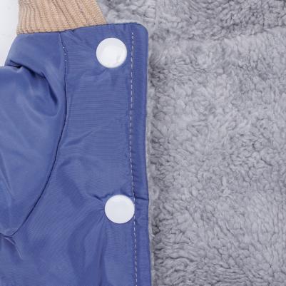 Комбинезон с цветочком для собак, S, голубой (девочка) – фото 5