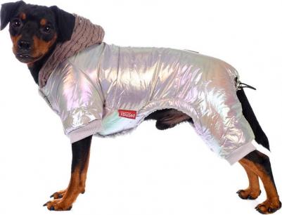 Комбинезон с капюшоном для собак, 3XL, радужный (унисекс) – фото 4