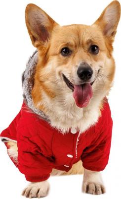 Комбинезон с капюшоном для собак, 4XL, красный (унисекс) 4680368272767 – фото 3