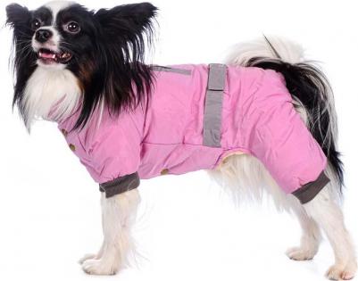 Комбинезон с поясом для собак, 3XL, розовый (унисекс) – фото 6