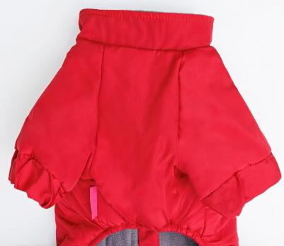 Комбинезон с замком для собак, 3XL, красный – фото 5